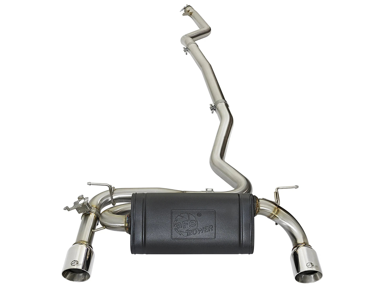aFe SS Cat-Back Exhaust w/ Polished Tips | BMW 340i/340ix (16-17) (49-36334-P)