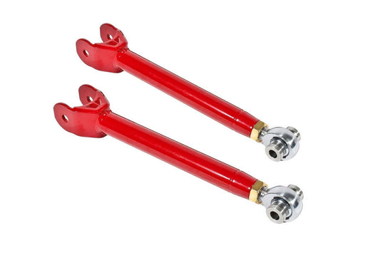 BMR 16-17 6th Gen Camaro Lower Trailing Arms w/ Single Adj. Rod Ends - Red