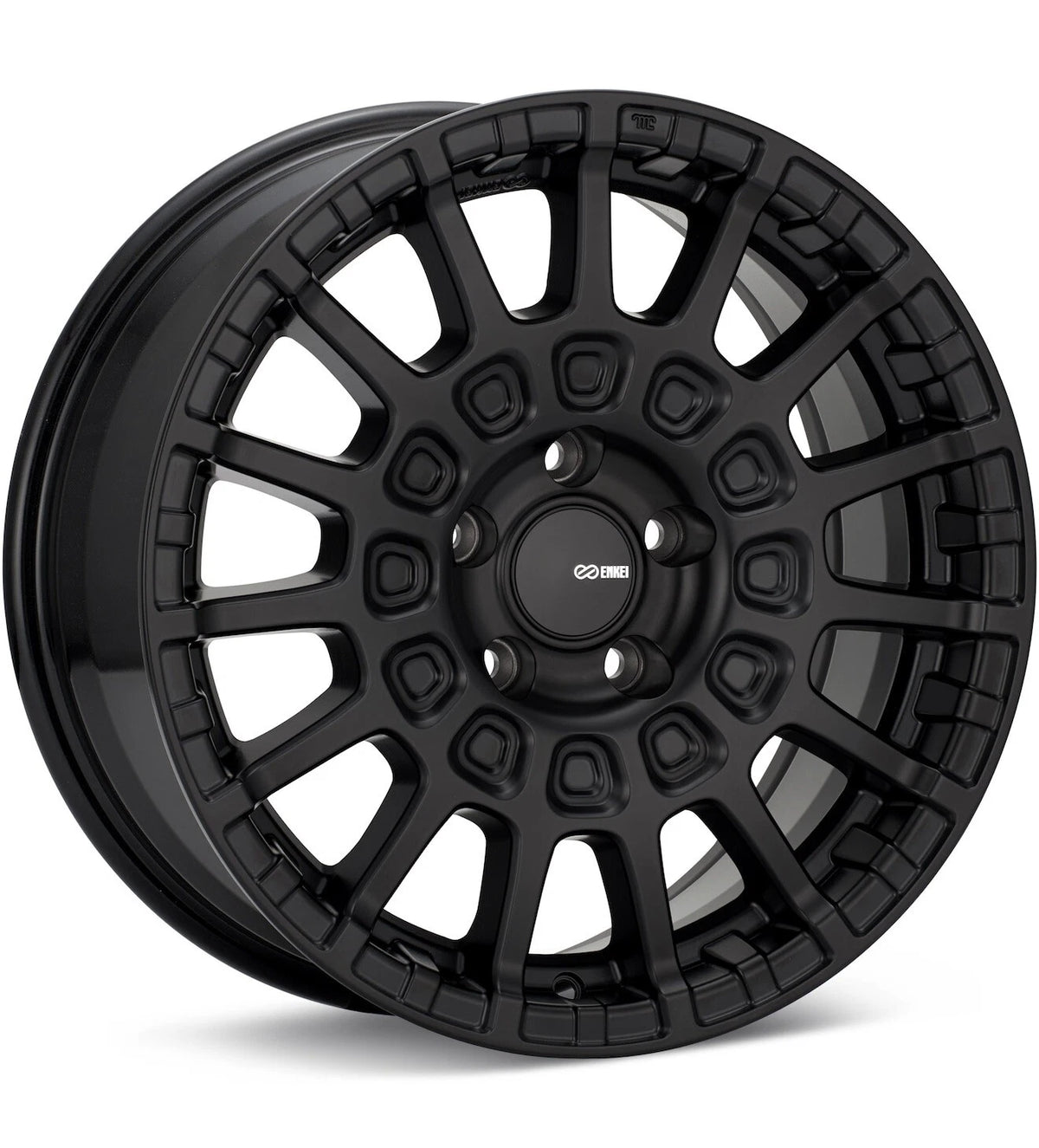 Enkei Overlander Black | 17x7.5" +35mm | 5x108mm Wheel