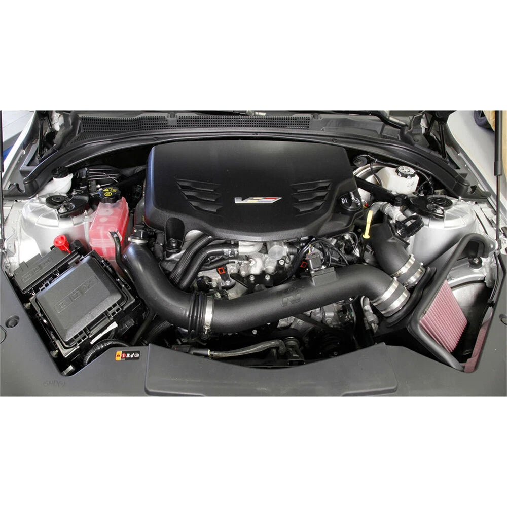 K&N 57-3093 Performance Cold Air Intake Kit for 2016-2017 Cadillac ATS-V 3.6L V6