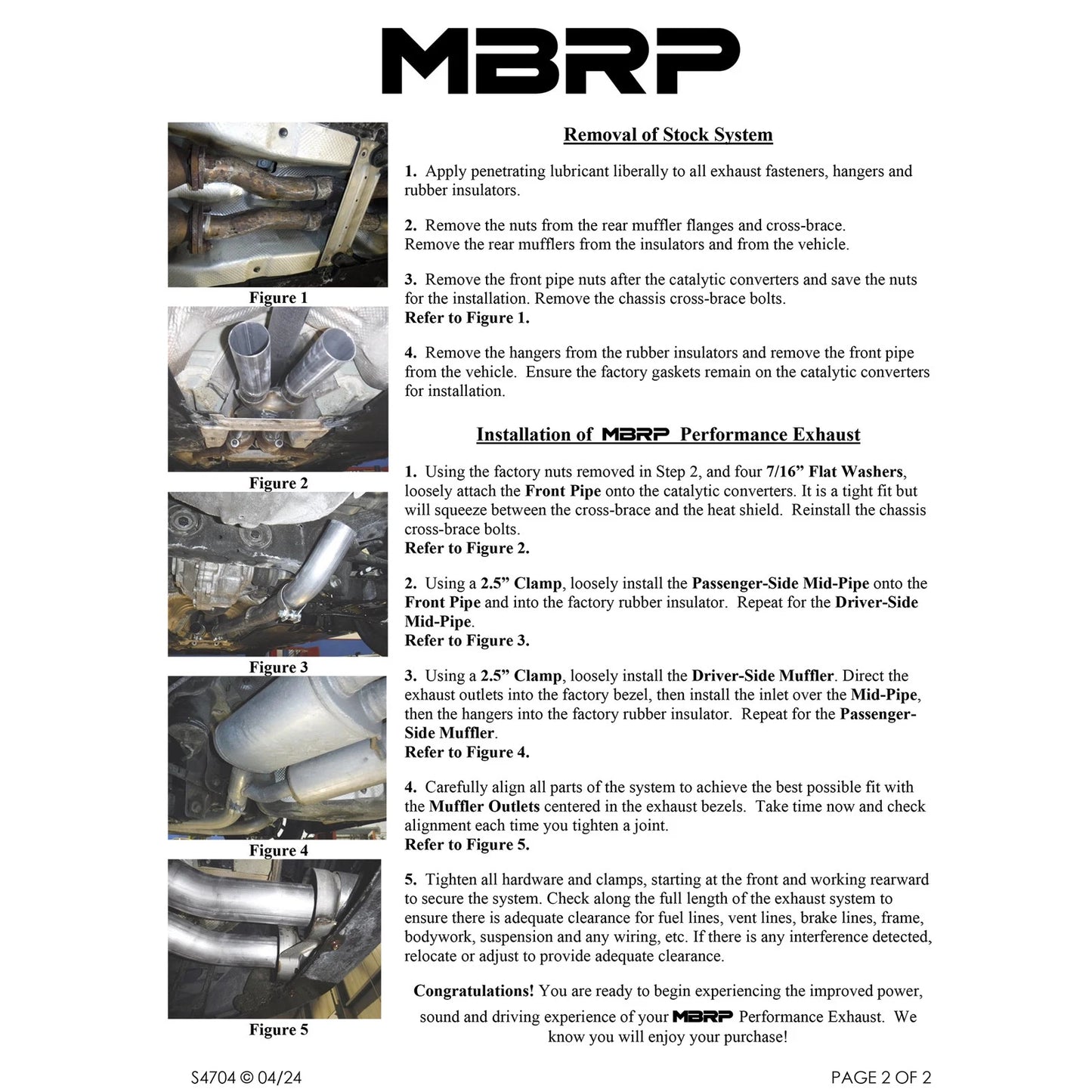 MBRP Armor Lite Cat-Back Exhaust | 2018-2021 Kia Stinger GT (S4704AL)