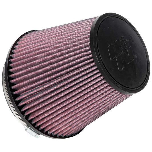 K&N RU-1042 Universal Round Tapered Performance Washable Air Filter for Intake