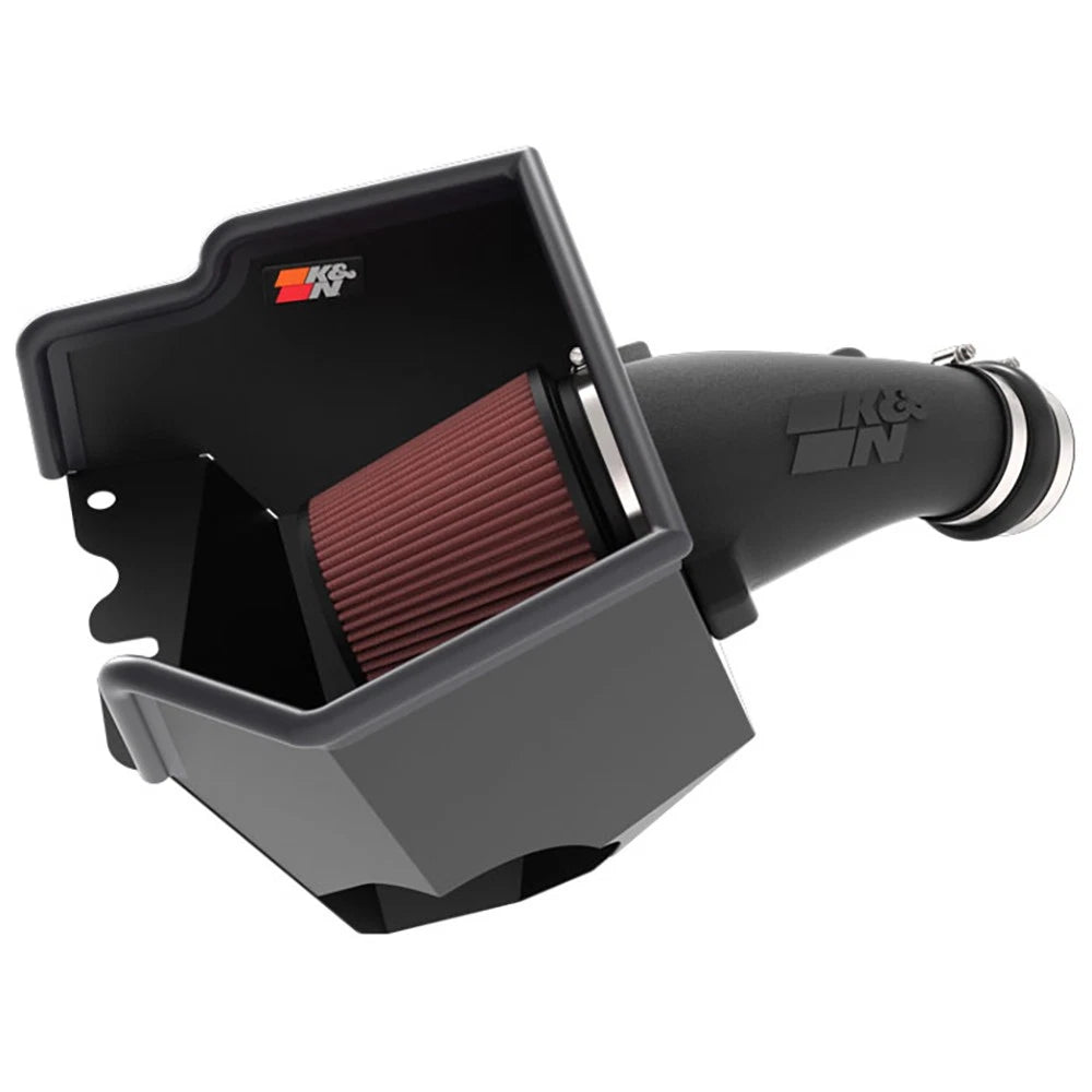 K&N 2022 Jeep Grand Wagoneer V8-6.4L Performance Air Intake System | Jeep Grand Wagoneer (22+) (63-1590)