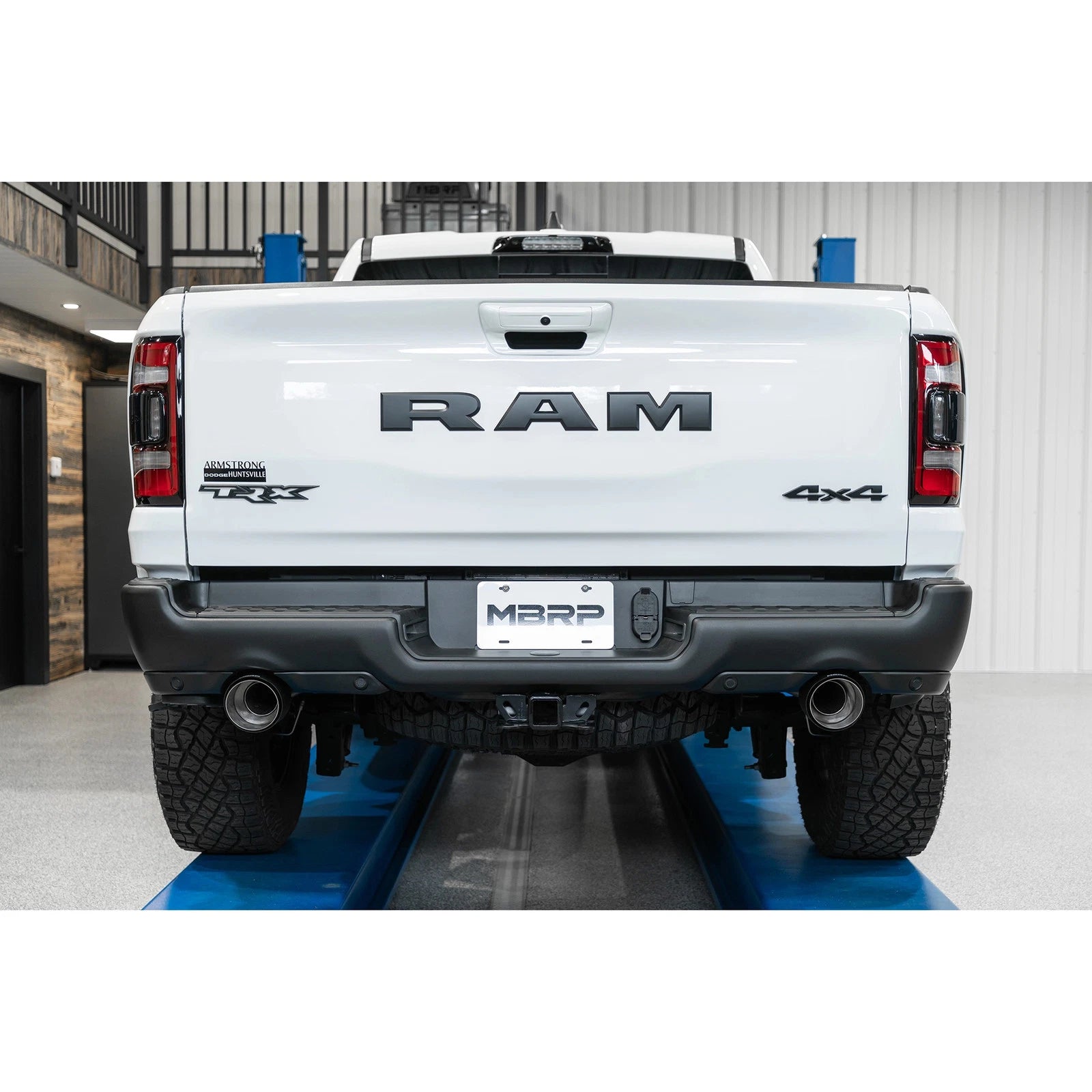 MBRP 3in Cat-Back Exhaust Dual Rear Carbon Fiber Tips Race T304 | Ram TRX 6.2 S/C (21) (S51543CF)