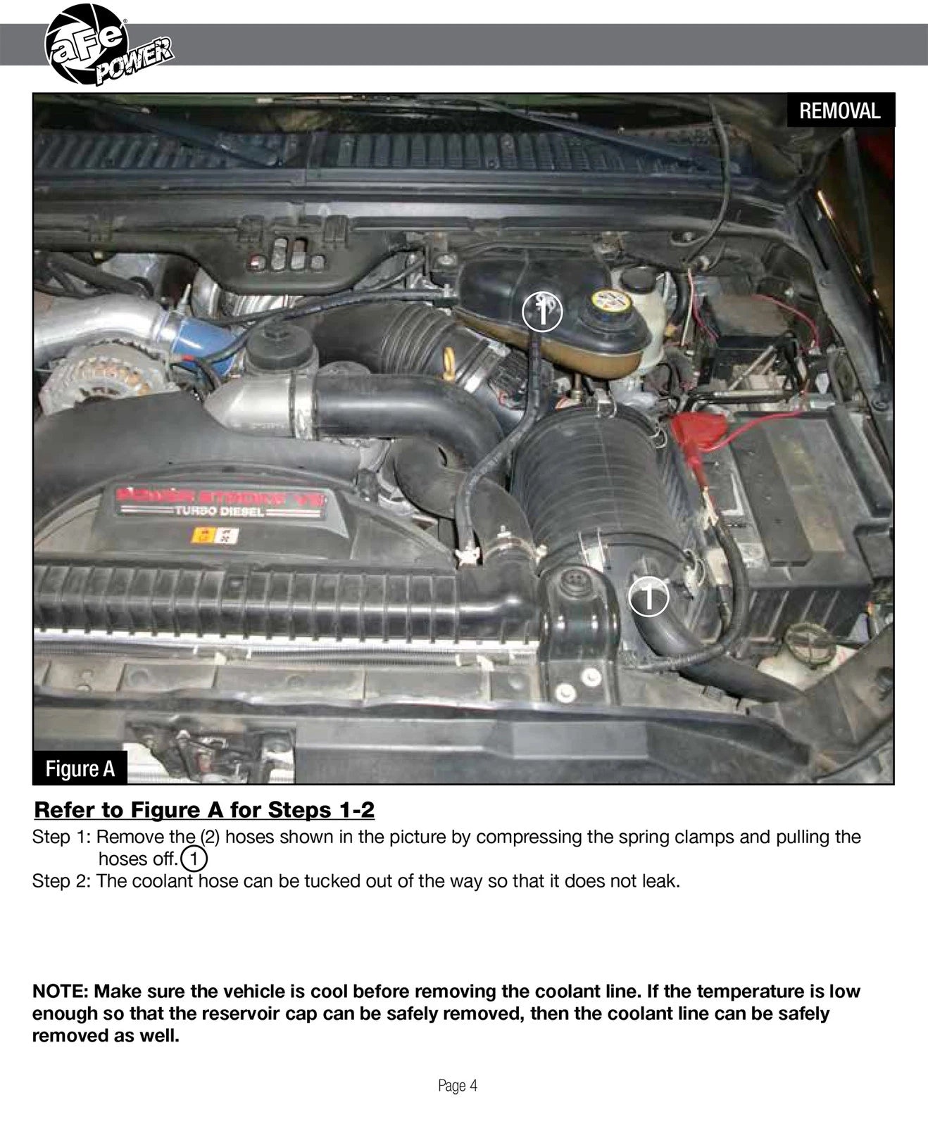 aFe MagnumForce Stage 2 Si Cold Intake | Ford F-250/350 Super Duty (99-07) (51-81022-1)