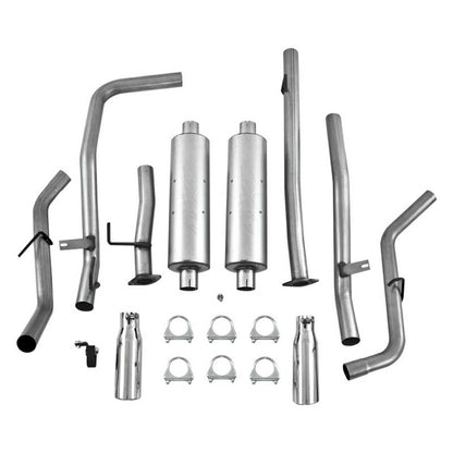 MBRP 2.5in D&S Cat-Back Dual Side Exit Exhaust | Toyota Tundra 09-21 (S5316409)