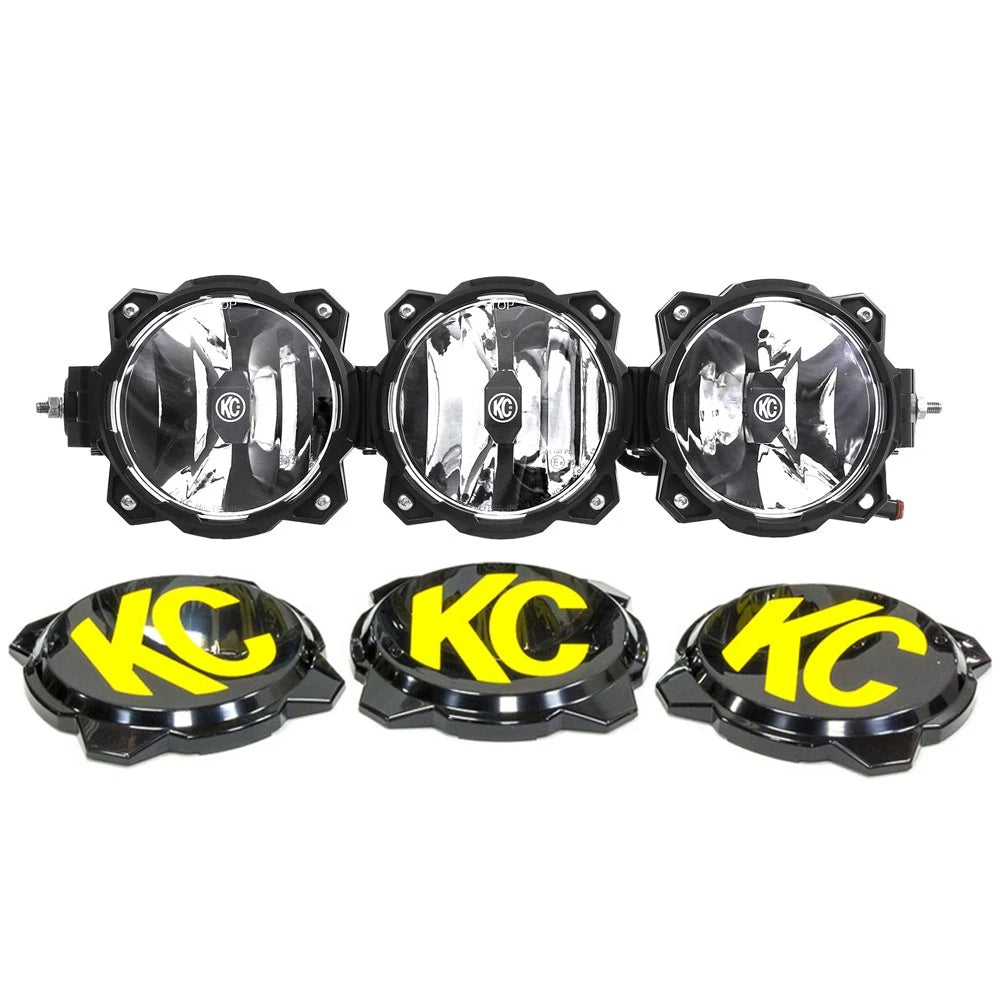 KC HiLites Gravity LED Pro6 Light Bar: 3 Pods - 20in / Spot + Flood Beam (KC91318)