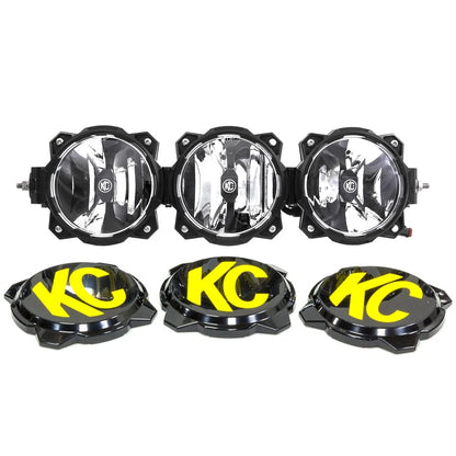 KC HiLites Gravity LED Pro6 Light Bar: 3 Pods - 20in / Spot + Flood Beam (KC91318)