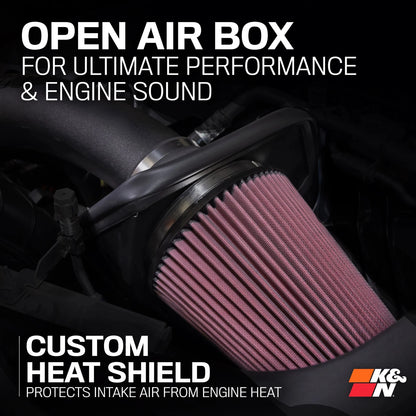 K&N 63 Series Air Intake | Toyota Tacoma (24) (63-9043)