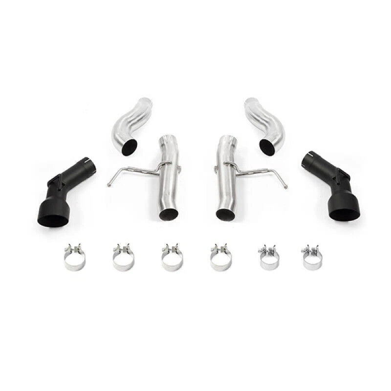 Mishimoto Dual-Tip Race Axle-Back | 2016+ Chevrolet Camaro 2.0T (MMEXH-CAM4-16ADTR)