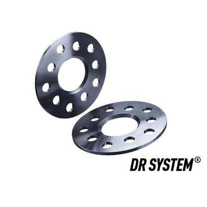 H&R 14957161SW DR Front or Rear Black 7 mm Wheel Spacers Kit for 1997-24 Porsche