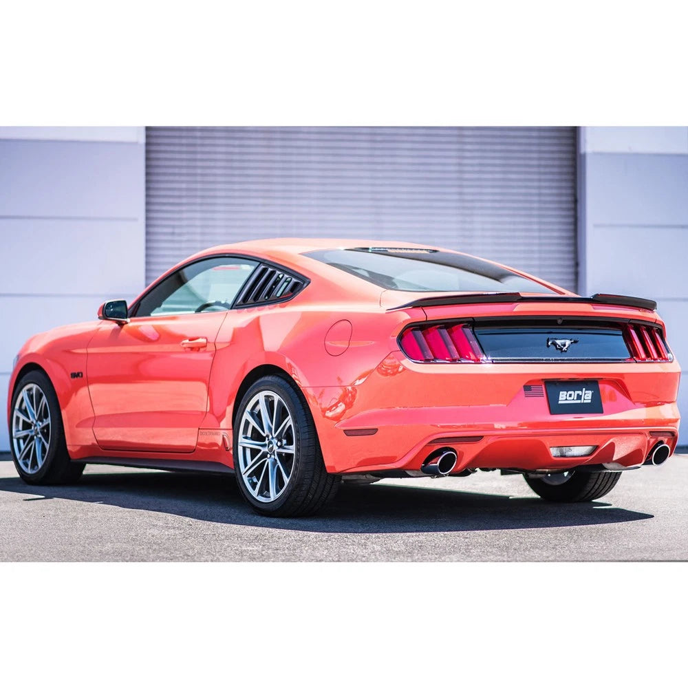 Borla ATAK Axle-Back Exhaust | 2015-2019 Ford Mustang Ecoboost / V6 Coupe (11890)