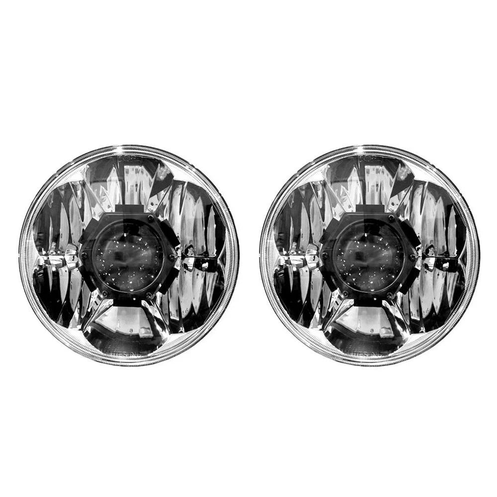 KC HiLiTES 7in Gravity LED Headlights | Jeep JK 07-18 (42341)
