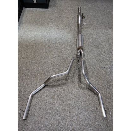 MBRP 3in Aluminized Dual Split Cat-back | Chevrolet Suburban XL 5.3L (21-24)