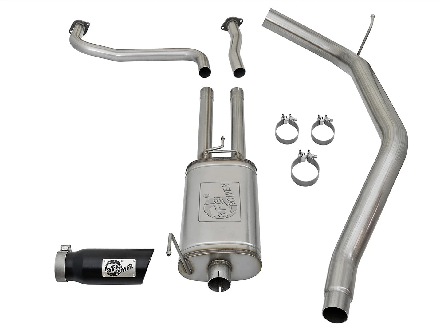 aFe MACH Force-Xp 2.5in SS Cat-Back Exhaust Nissan Titan 17-19 V8-5.6L (49-46125-B)