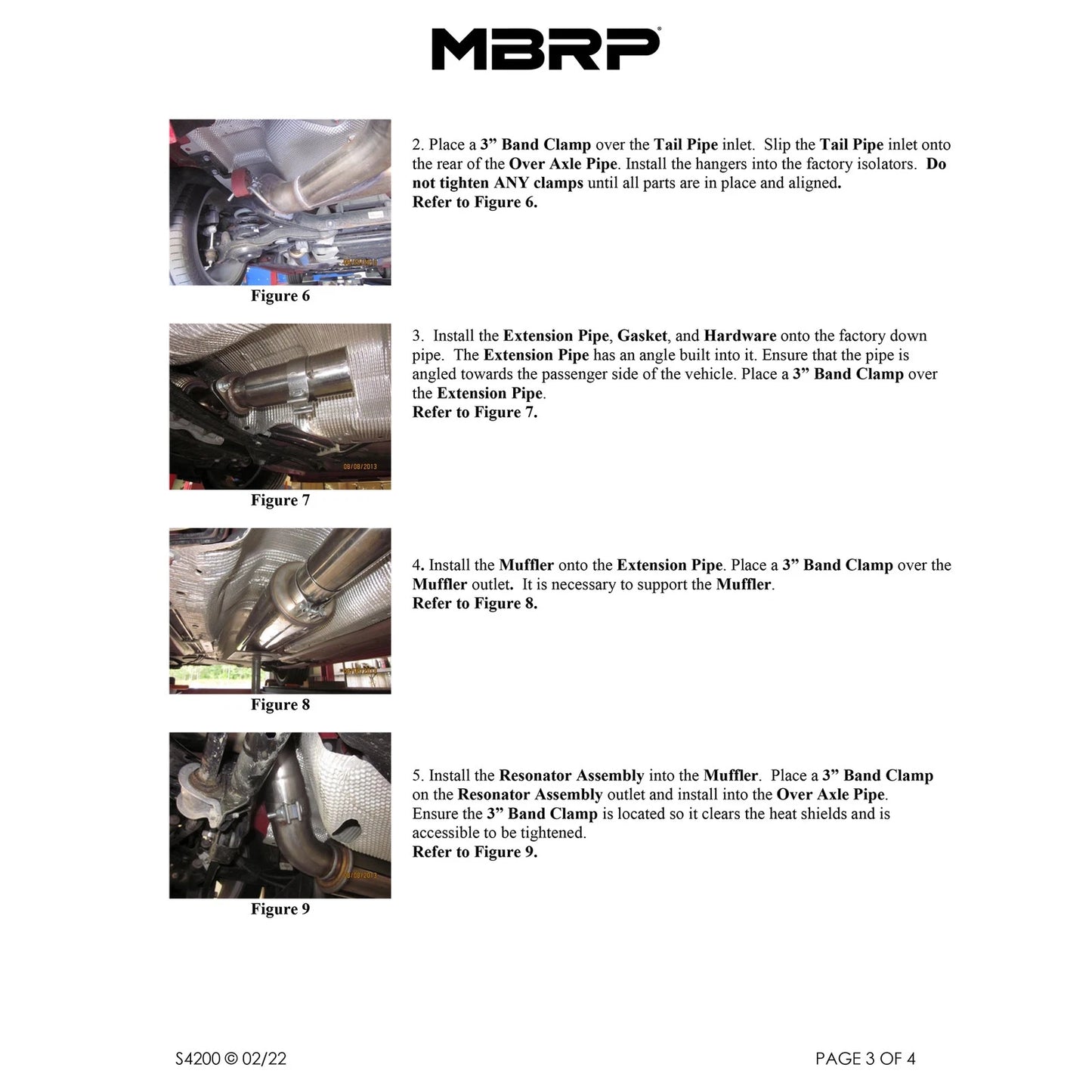 MBRP 3in T409 Dual Center Outlet Cat-Back Exhaust | Ford Focus ST 2.0L EcoBoost (13-14) (S4200409)