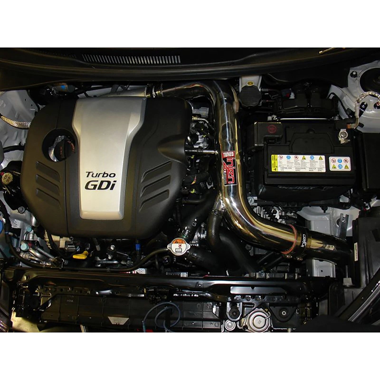 Injen Polished Cold Air Intake System | Hyundai Veloster Turbo 2013–2017 (SP1341P)