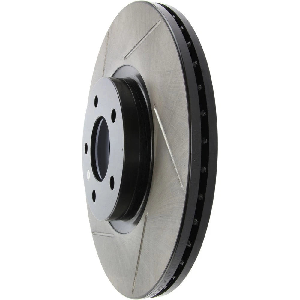 Stoptech Power Slot Slotted Brake Rotor | 2007-2009 Mazda 3 MazdaSpeed (126.45078SL)