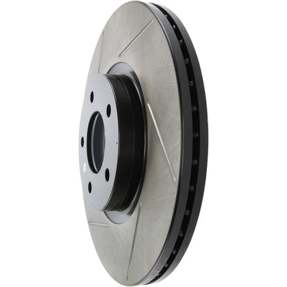 Stoptech Power Slot Slotted Brake Rotor | 2007-2009 Mazda 3 MazdaSpeed (126.45078SL)