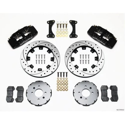 Wilwood Dynapro 6 Front Hat Kit 12.19in Drilled 94-01 Honda/Acura w/262mm Disc