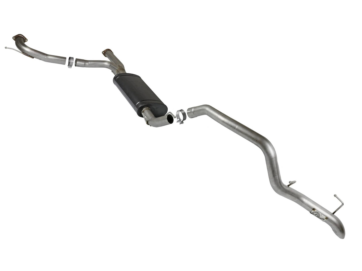 aFe 3in SS Hi-Tuck Cat-Back Exhaust Nissan Patrol Y62 (10-17) (49-36120)