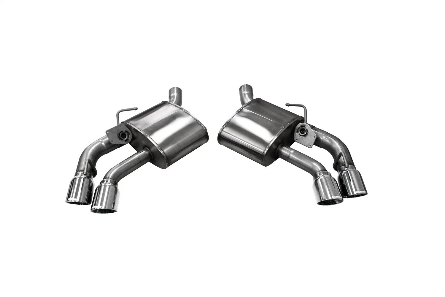 CORSA Valved / Axle-Back 4.0 in Pro-Series Quad Tips | 2016-2024 Camaro SS ZL1 (14789)