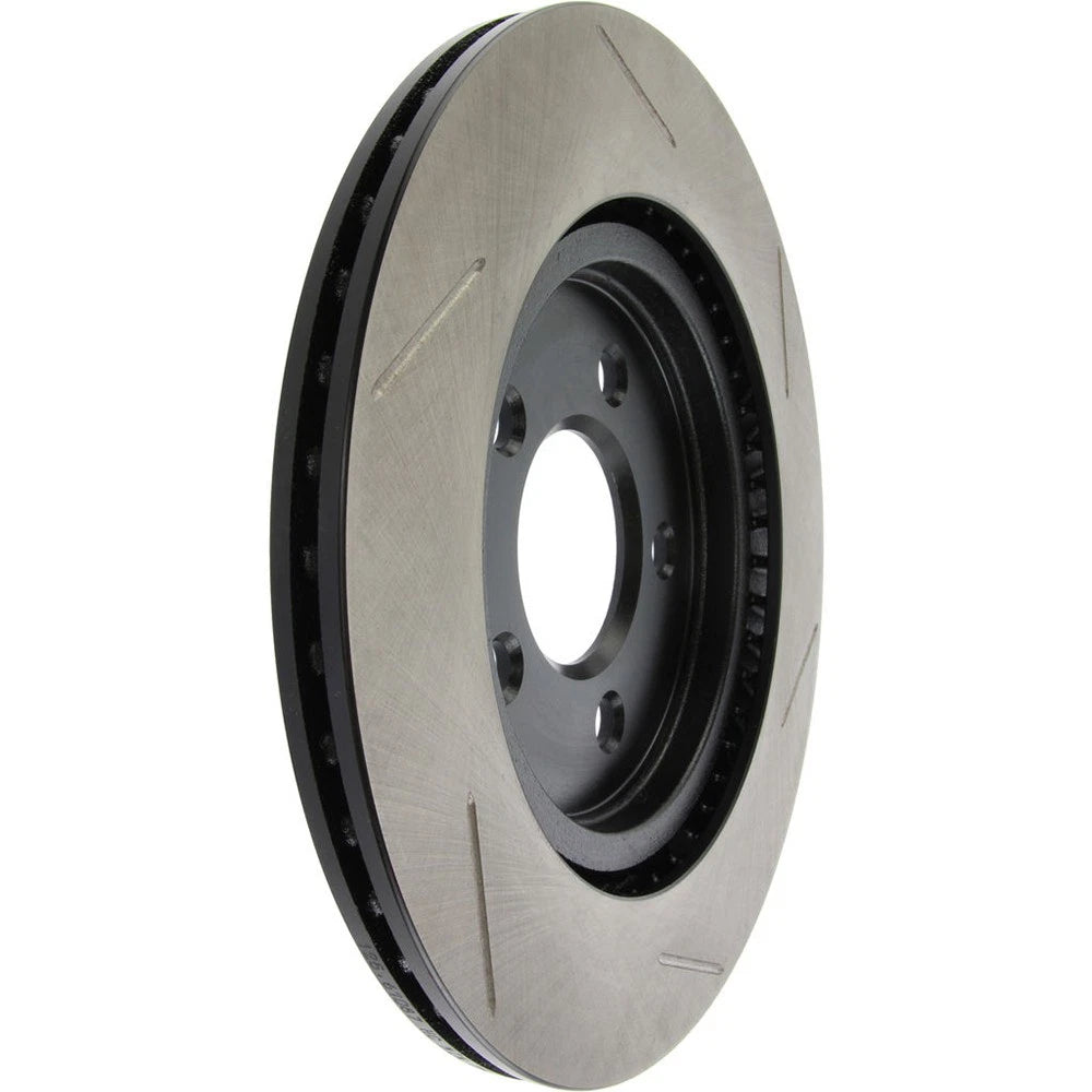 StopTech 126.61087SR Rear Right Slotted Brake Disc Rotor for 05-14 Ford Mustang