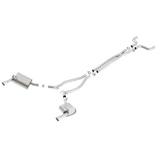 Borla Cat-Back Exhaust System - S-Type | Multiple Fitments (140526)