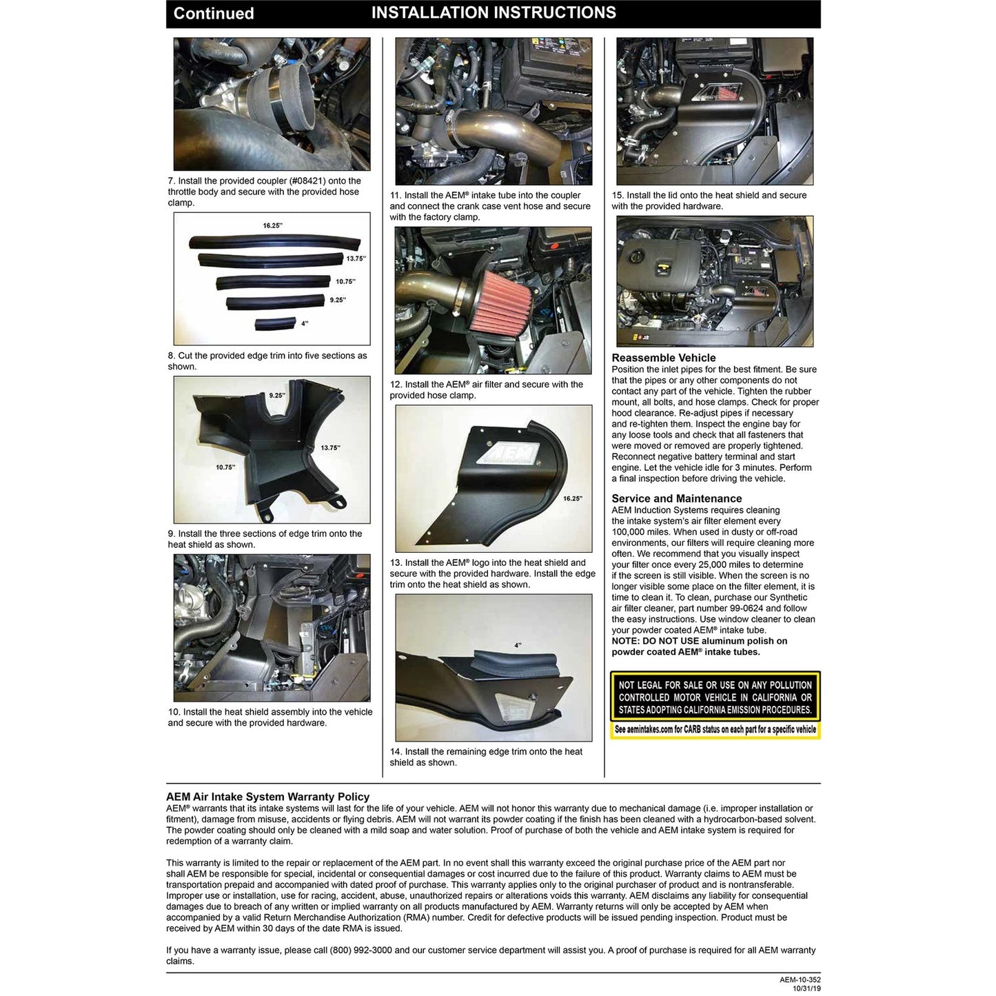 AEM 18-19 Hyundai Elantra L4-2.0L Cold Air Intake | Hyundai Elantra (18-19) (21-869C)