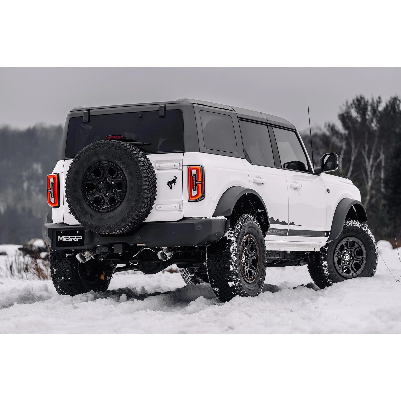 MBRP 3" Armor Pro D&S Dual Rear Exit Catback | Ford Bronco (21-22) (S5241304)