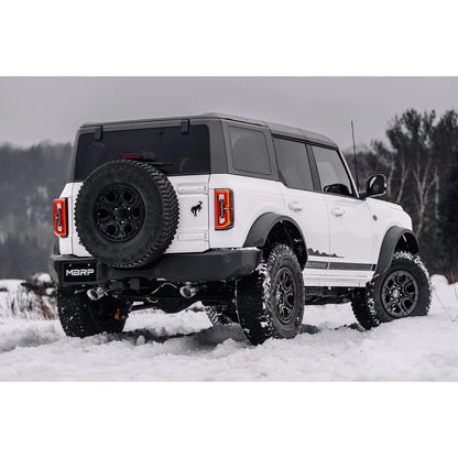 MBRP 3" Armor Pro D&S Dual Rear Exit Catback | Ford Bronco (21-22) (S5241304)