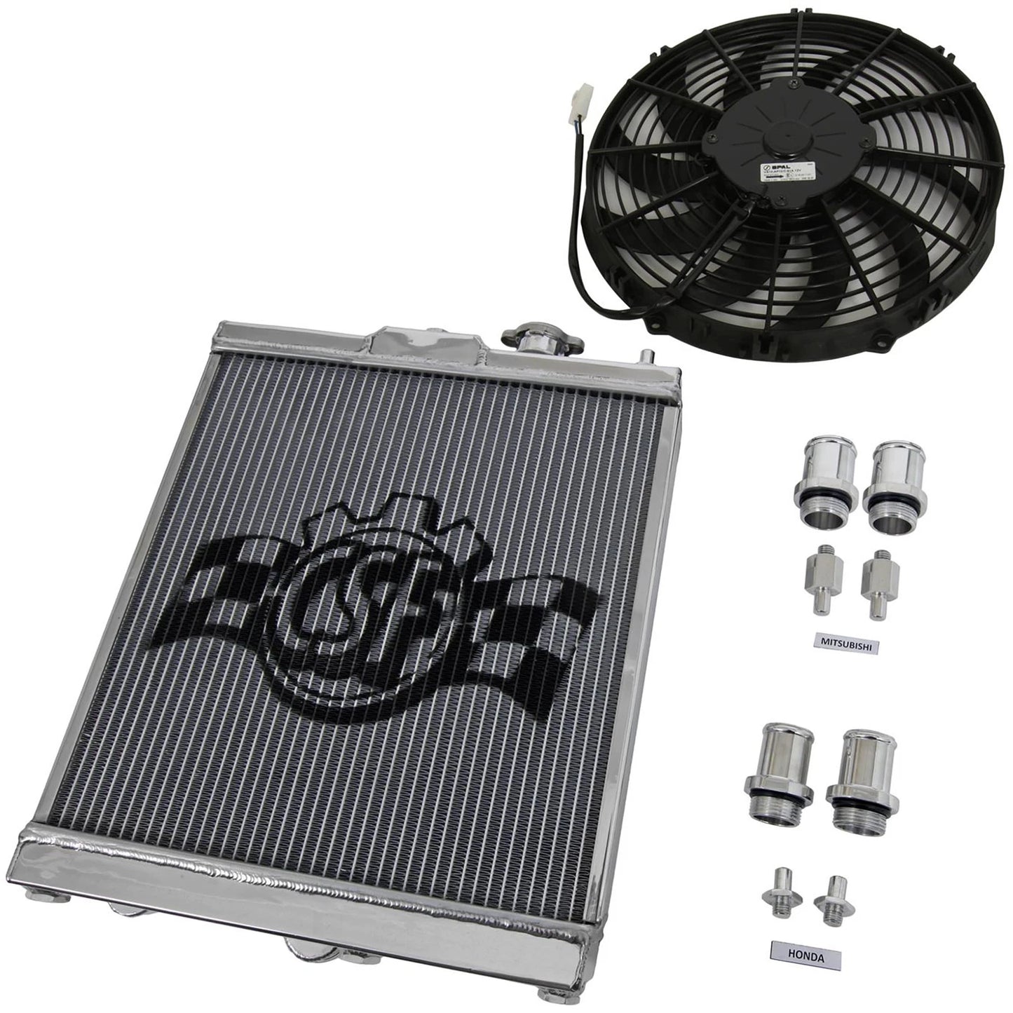 CSF Radiator Evo 7/8/9 | Direct Fit (2858X)