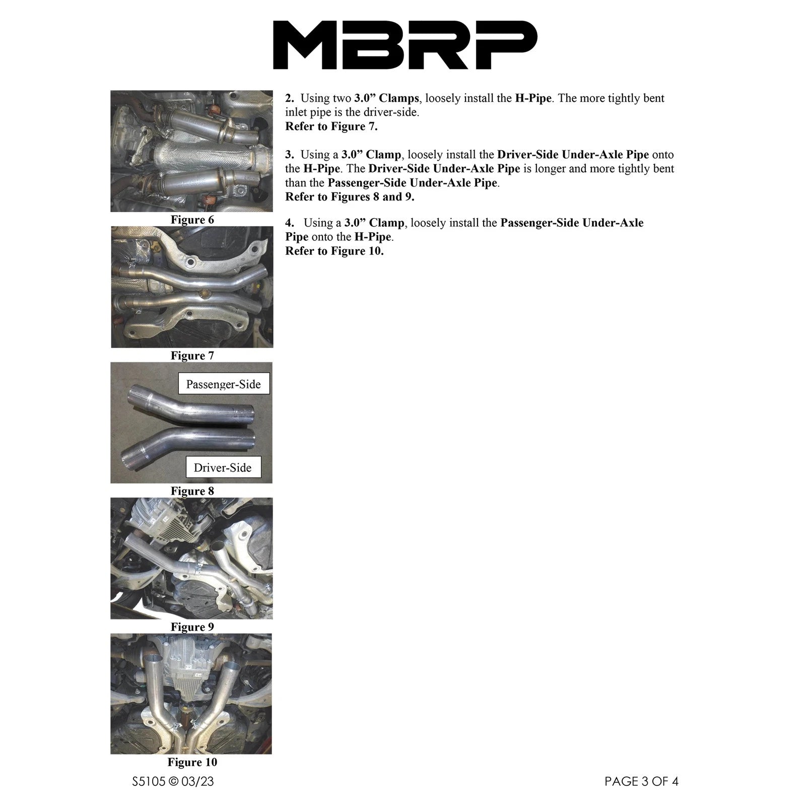 MBRP 18-23 Dodge Durango SRT 6.4L Armor Lite AL Steel 3in Cat Back Exhaust Dual Rear Exit w/ SS Tips | Dodge Durango (18-23) (S5105AL)