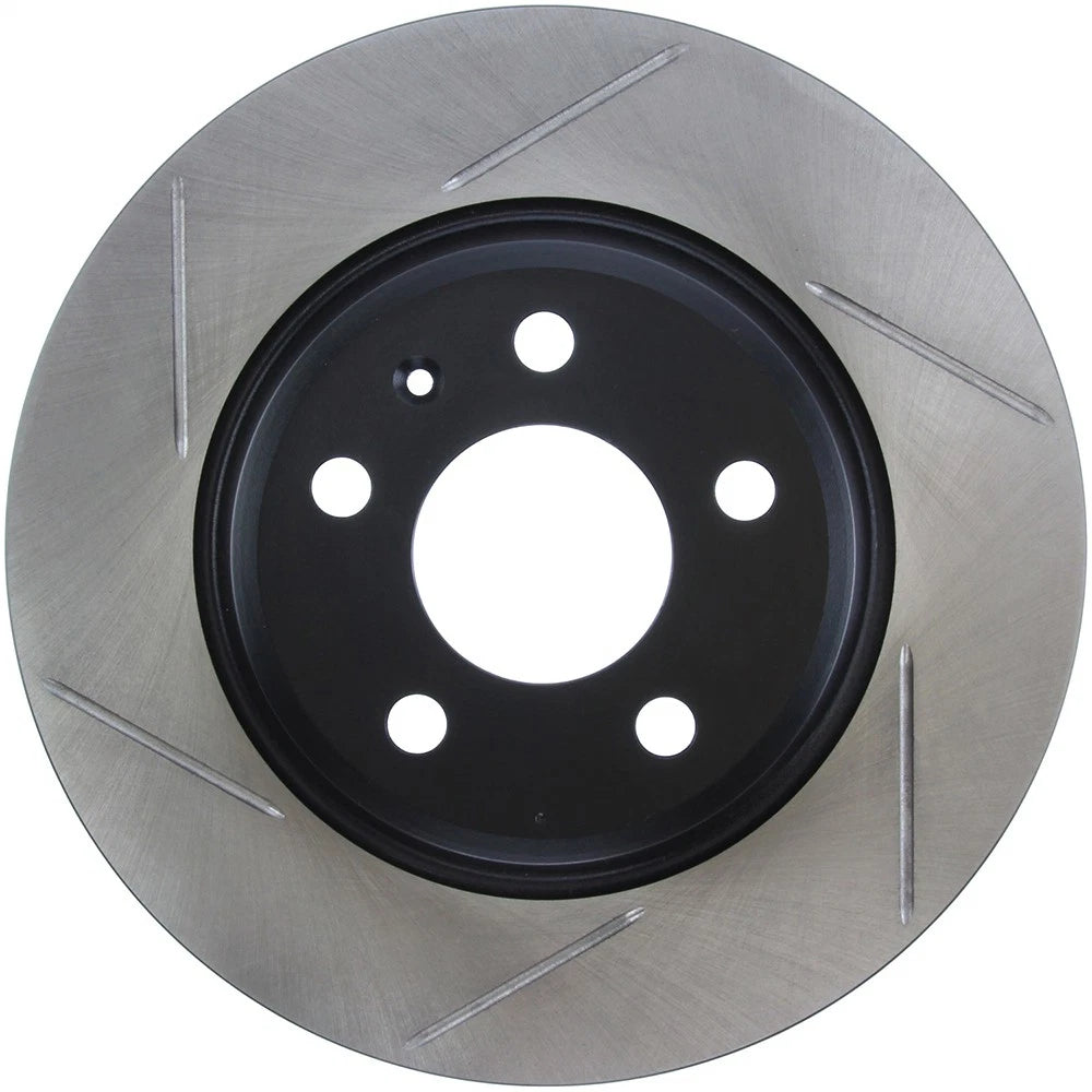 StopTech 126.33127SR Rear Right Slotted Brake Rotor for 09-19 Audi A4 / 09-17 Q5