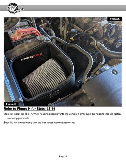 aFe Magnum FORCE Stage-2 Pro DRY S Cold Air Intake | Chevy Silverado/GMC Yukon (09-14) (54-13073D)