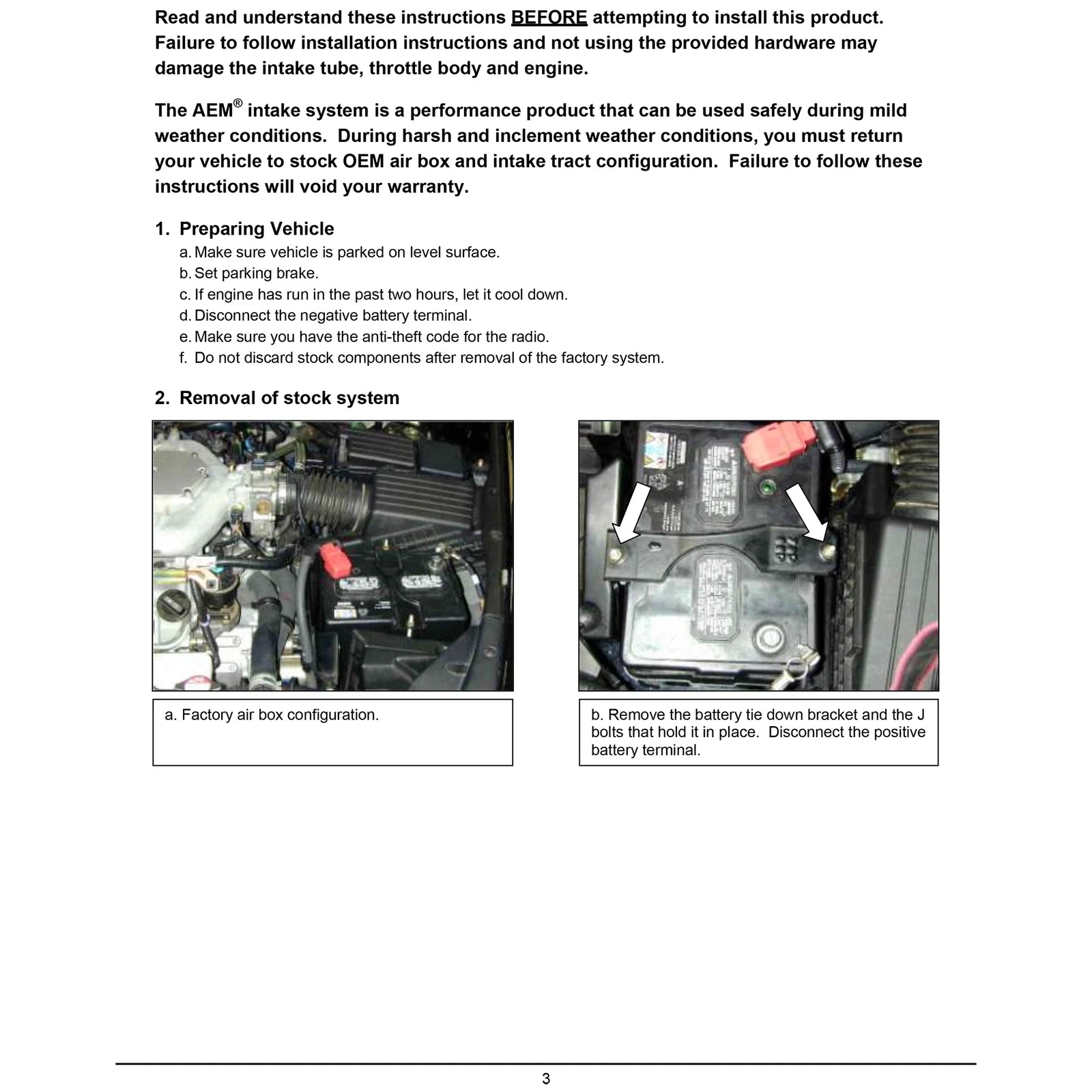 AEM Dual Chamber Air Intake System | Honda Accord V6 (03-05) (24-6110C)