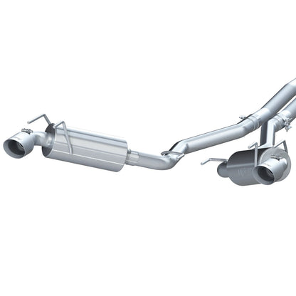 MBRP 2.5in. Dual Cat-Back Exhaust w/ Dual Round Tips | Chevrolet Camaro V6 3.6L (10) (S7020409)