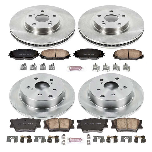 PowerStop Brake Kit | 2006–2018 Toyota RAV4 (KOE4101)