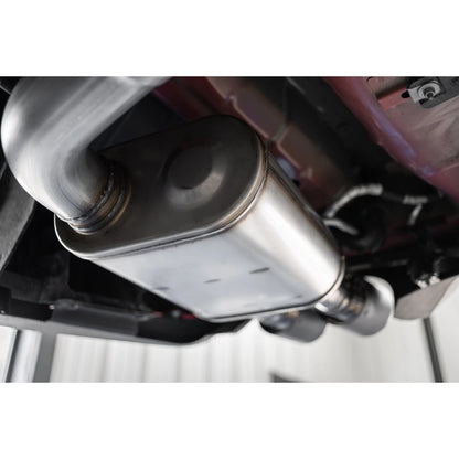 MBRP 3-In Armor Pro Street Dual Exit Cat-Back | Ford Mustang GT (S72053CF)