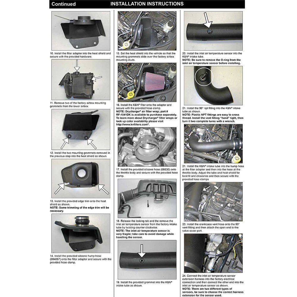 K&N AirCharger Performance Intake | Dodge Durango (11) / Jeep Grand Cherokee (11) (63-1563)