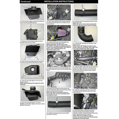 K&N AirCharger Performance Intake | Dodge Durango (11) / Jeep Grand Cherokee (11) (63-1563)