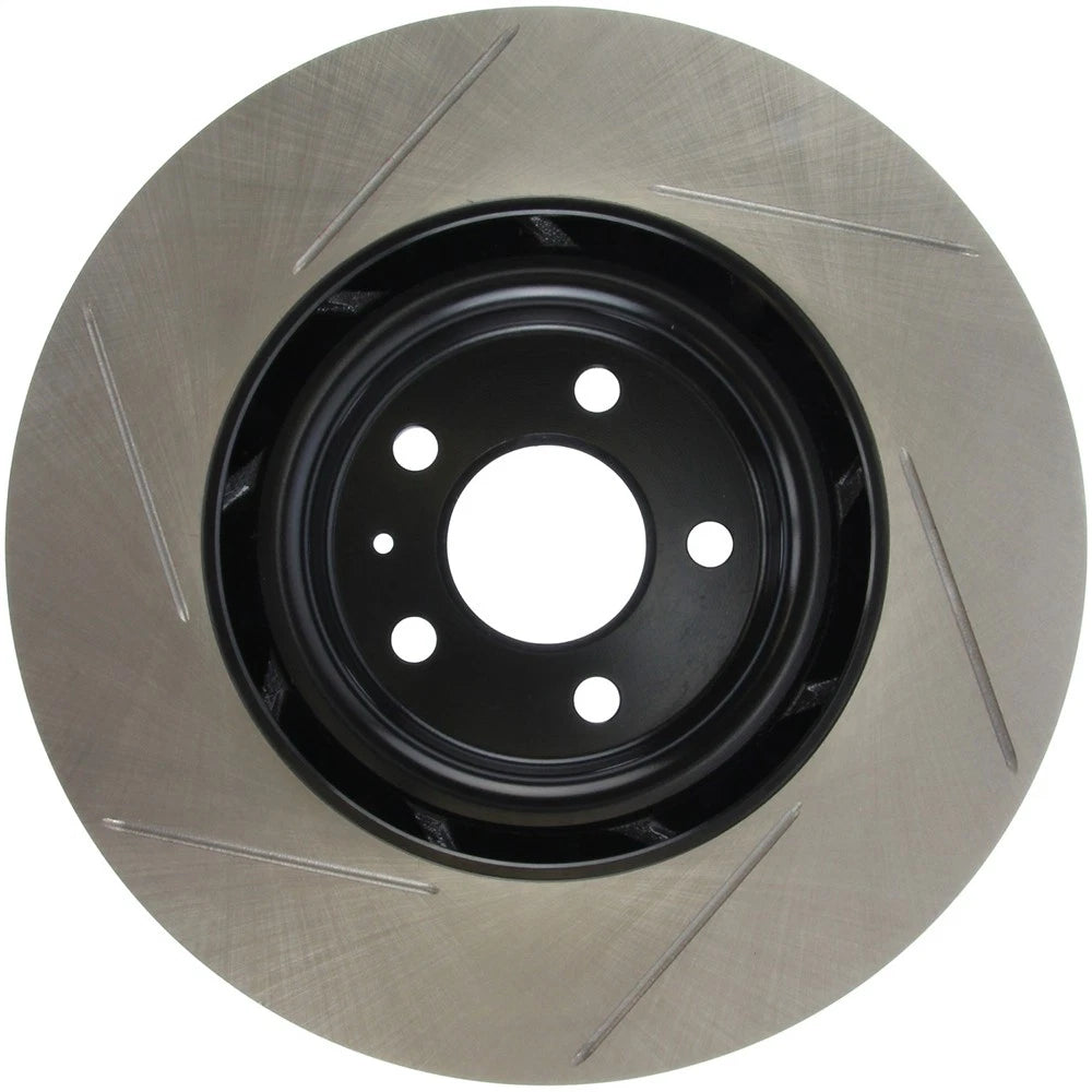 StopTech 126.33124SL Front Left Slotted Brake Rotor for 10-12 Audi S4 / 08-11 S5