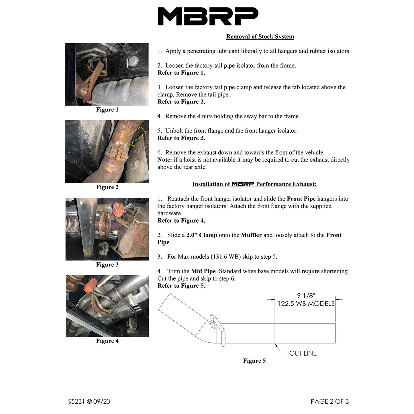 MBRP 3in Aluminized Steel Cat-Back Single Side | Ford Expedition 3.5L EcoBoost (18-21) (S5231AL)