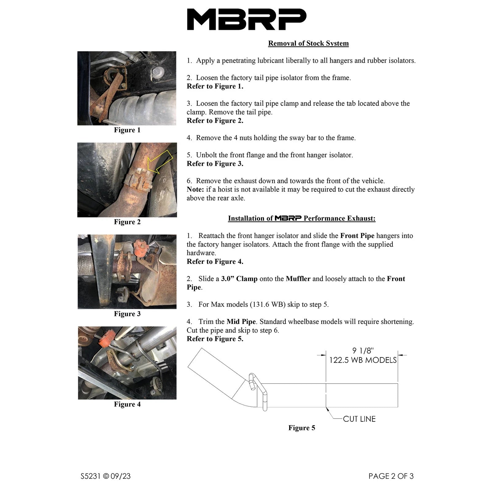 MBRP 3in Aluminized Steel Cat-Back Single Side | Ford Expedition 3.5L EcoBoost (18-21) (S5231AL)
