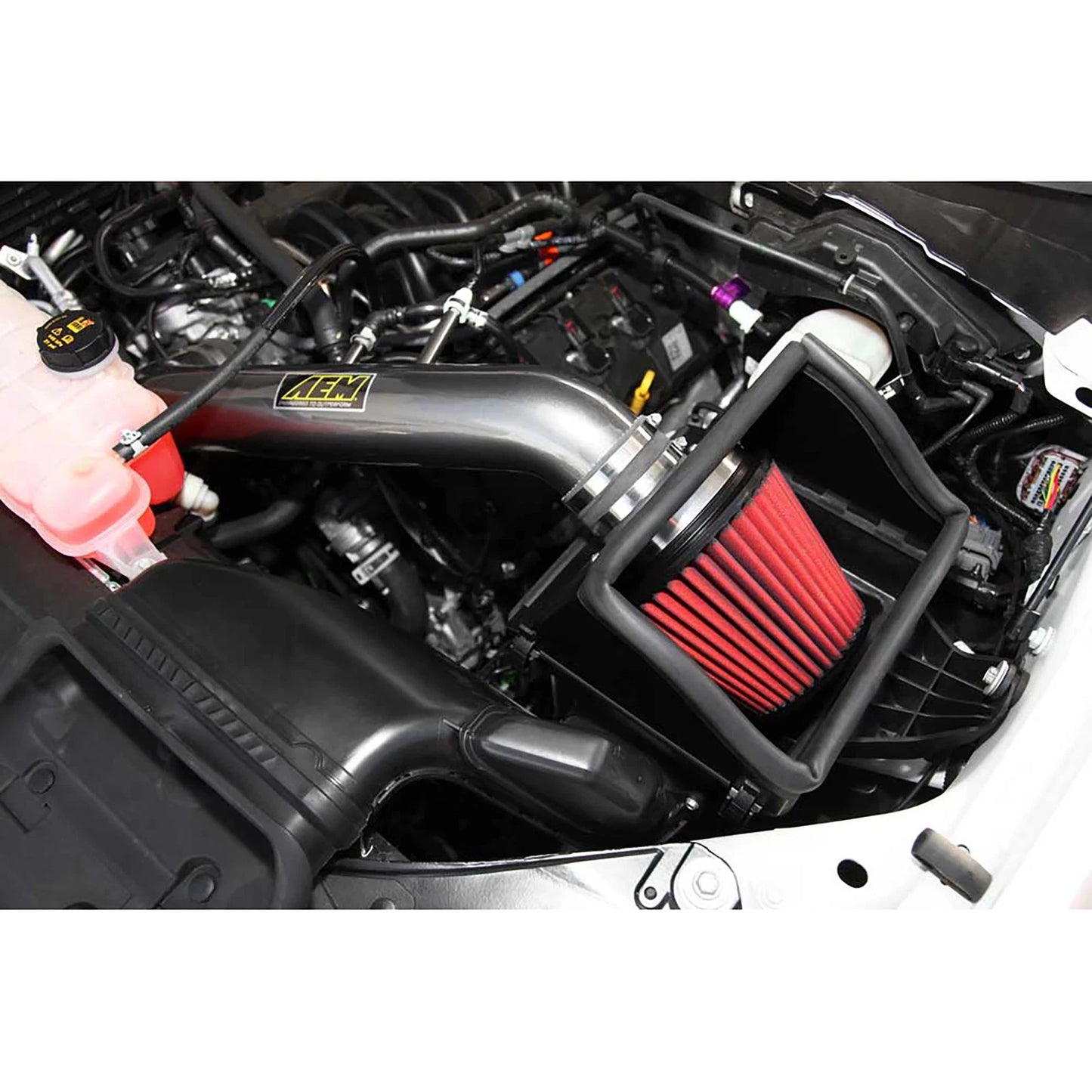 AEM 5.0L V8 Cold Air Intake System | Ford F-150 (15) (21-8129DC)