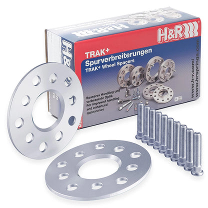 H&R 1065640 DRS 5 mm Wheel Spacers Kit Set Pair for 1991-08 Acura / 97-24 Honda