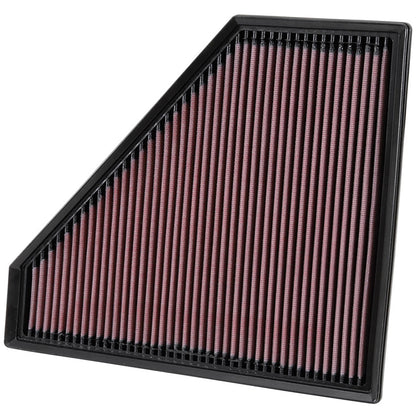 K&N 33-2496 Performance Air Filter for 2016-23 Camaro / 2013-19 ATS / 14-19 CTS