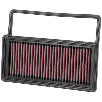 K&N 33-3014 High Flow Performance Washable Air Filter for 2008-15 Fiat 500 1.4L