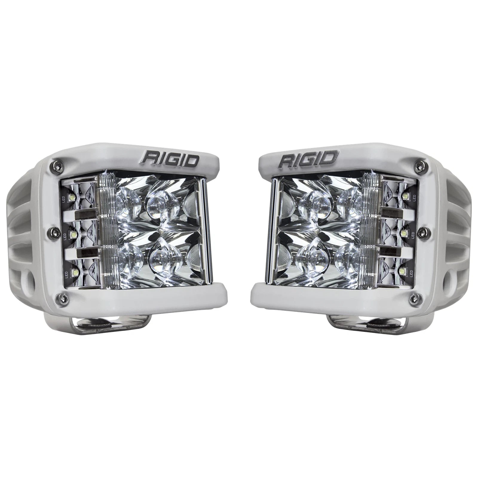 Rigid D-SS Pro Side Shooter Light | Spot / White Housing / Pair (RIG862213)