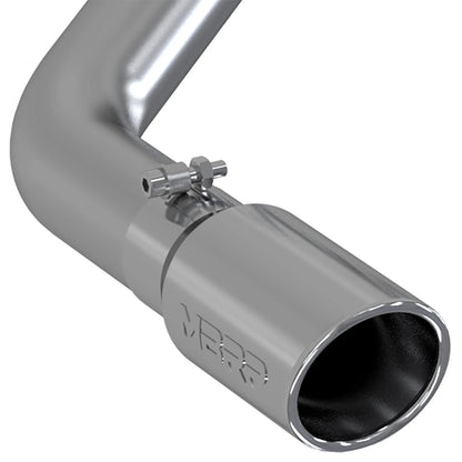 MBRP 3in AL Cat-Back Single Side Exit w/ 4in OD Tip | Ford Ranger Ecoboost 2.3L (19) (S5227AL)